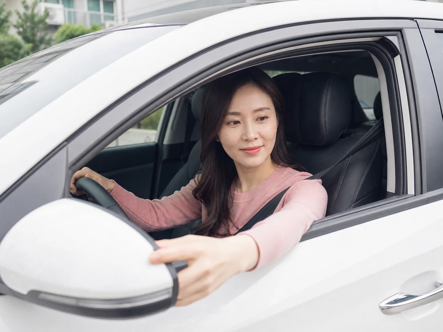 자차운전연수 실제 운전 연습 장면